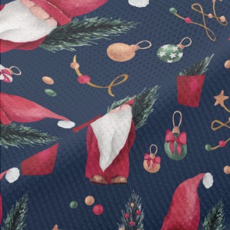 Little Little Elf In Red Piqué