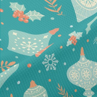 Simple Christmas Bells Piqué