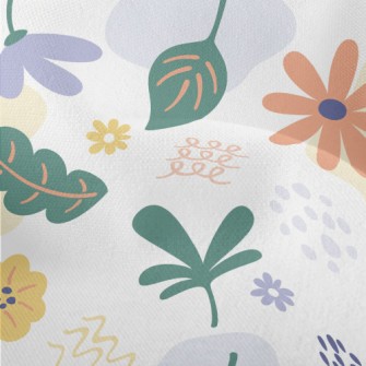 Childlike Random Drawing Of Fl Lightweight Performance Linen