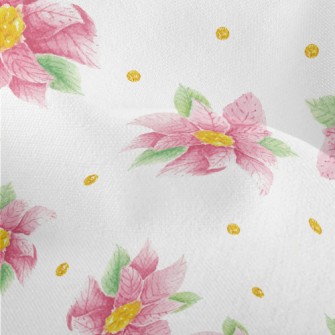 Pink Christmas Red Lightweight Performance Linen