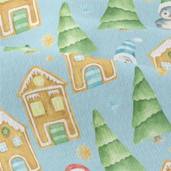 Watercolor Merry Christmas Modern Jersey