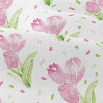 Watercolor Tulips Modern Jersey