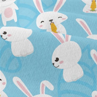 Little Rabbit Eats Carrot Modern Jersey