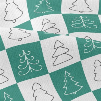 Square Christmas Tree Modern Jersey