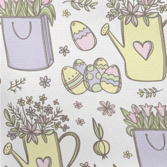 Cute Paper Bag Flowers Pongee