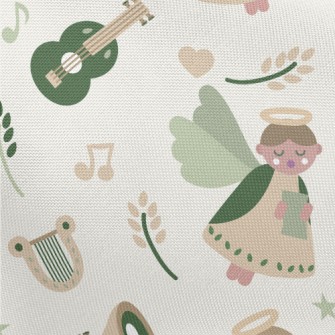 Angels Singing Praises Pongee