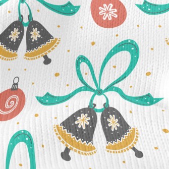 Nordic Style Christmas Decorat Stretch Jersey