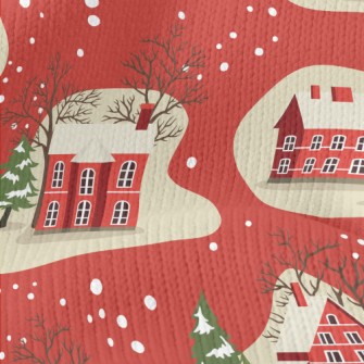 Warm And Elegant Mansion Stretch Jersey