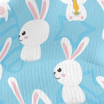 Little Rabbit Eats Carrot Stretch Jersey