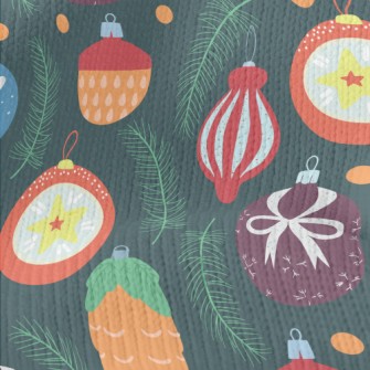 A Dazzling Array Of Christmas  Stretch Jersey