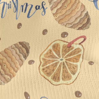 Simulated Hazelnut Pendant Stretch Jersey