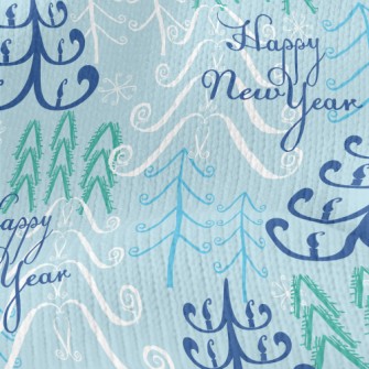 Warm Happy New Year Stretch Jersey