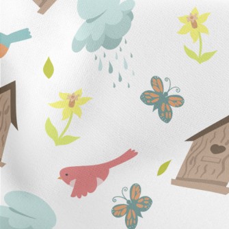Bird's Warm Nest Lightweight Cotton Poplin