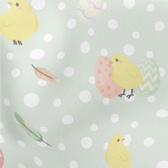 Dot Mini Chick Lightweight Cotton Poplin