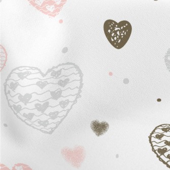 Wavy Heart Lightweight Cotton Poplin