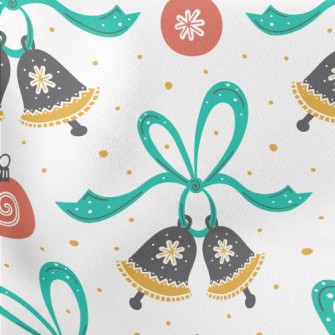 Nordic Style Christmas Decorat Lightweight Cotton Poplin