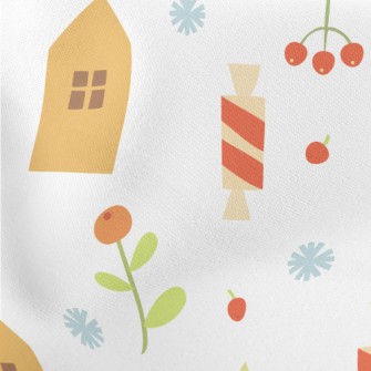 Simple Small House Lightweight Cotton Poplin