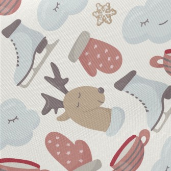 Dark Cloud Elk Skates Midweight Cotton Poplin