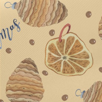 Simulated Hazelnut Pendant Midweight Cotton Poplin