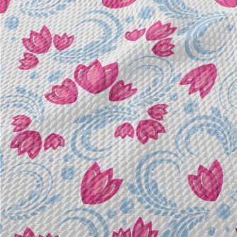 Totem Art Small Flower Birdseye Piqué