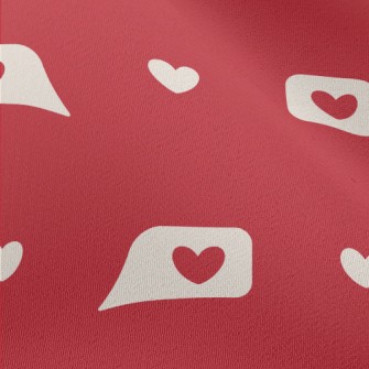Love Dialogue Box Chiffon