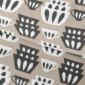 Simple Cups, Bowls And Plates Waterproof Oxford
