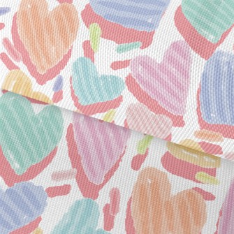 Colorful Love Lines Waterproof Oxford