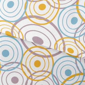 Psychedelic Circles Waterproof Oxford