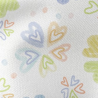 Love Patchwork Lucky Clover Waterproof Canvas