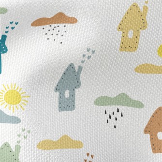 Dream House Waterproof Canvas