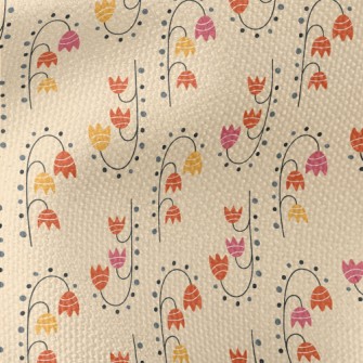 Cute Little Lily Of The Valley Waterproof Canvas