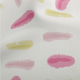 Different Size Strips Athletic Mesh Flat Back