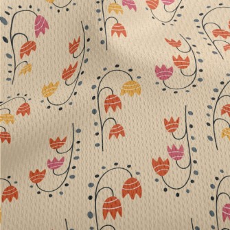 Cute Little Lily Of The Valley Athletic Mesh Flat Back