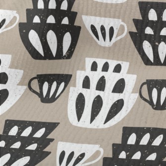 Simple Cups, Bowls And Plates Terry