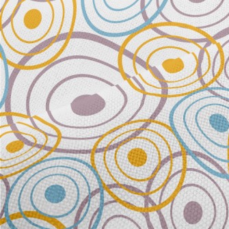 Psychedelic Circles Performance Linen