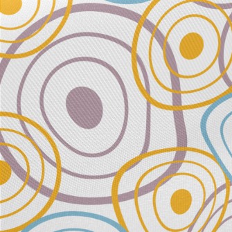 Psychedelic Circles Twill