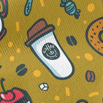 Coffee Donut Cake Standard Corduroy