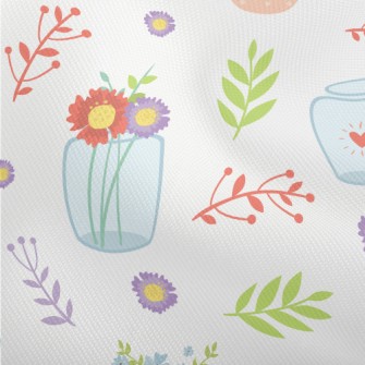 Transparent Vase Flowers Dobby