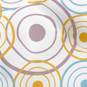 Psychedelic Circles Micro Fleece