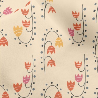 Cute Little Lily Of The Valley Micro Fleece