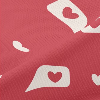 Love Dialogue Box Piqué
