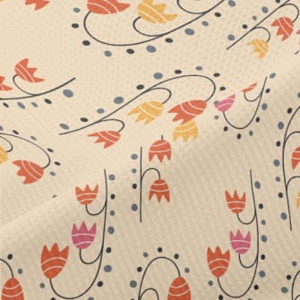 Cute Little Lily Of The Valley Piqué