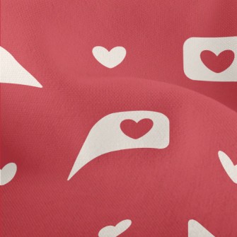 Love Dialogue Box Lightweight Performance Linen