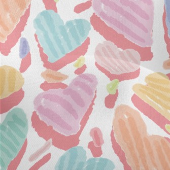 Colorful Love Lines Lightweight Performance Linen
