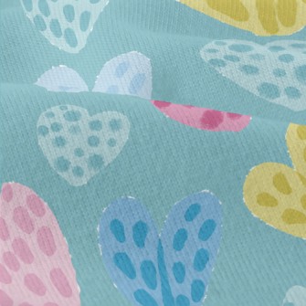 Irregular Dotted Love Heart Modern Jersey