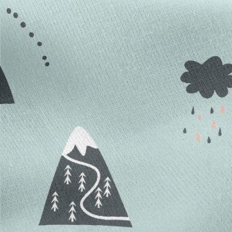 Mini Hill Jersey Backed Fleece