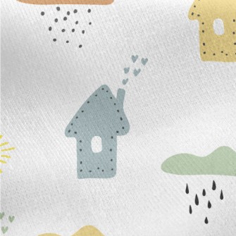 Dream House Jersey Backed Fleece