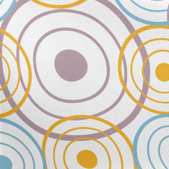 Psychedelic Circles Pongee