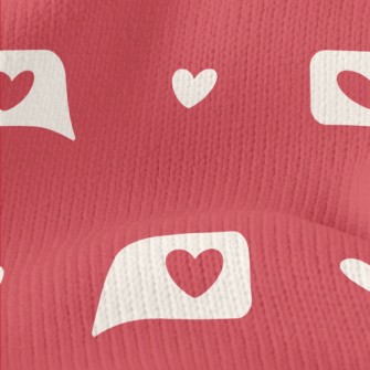 Love Dialogue Box Stretch Jersey