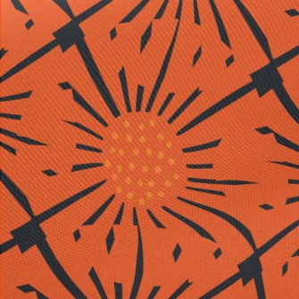 Radiation Circle Midweight Cotton Poplin